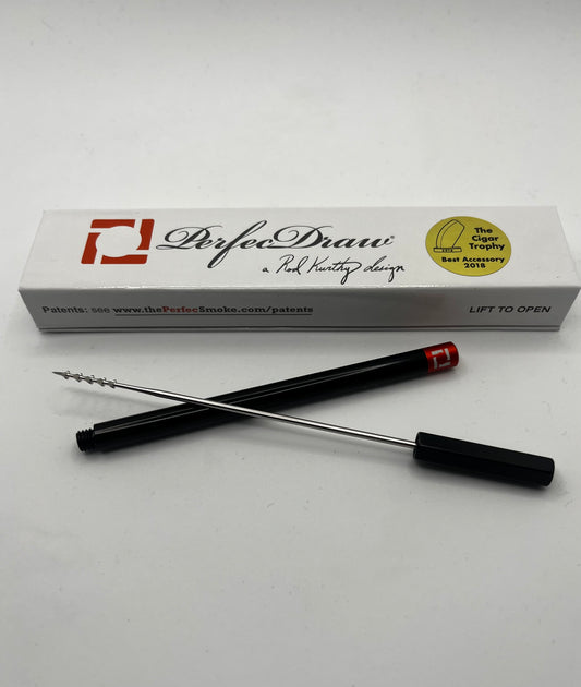 PerfecDraw Patented Precision Cigar Draw Enhancer Tool & Number